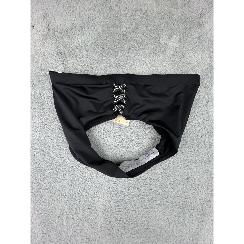 Nike Sneakerkini High Waist Cheeky Bikini Bottom NESSC256-001 Womens Size Large - Picture 5 of 6